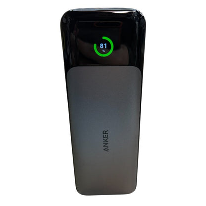 ANKER アンカー 737 Power Bank (PowerCore 24K) モバイルバッテリー A1289 パワーバンク スマホ パソコン 充電 持ち運び 中古 W４