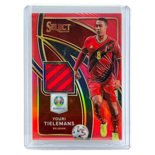 PANINI サッカーカード SELECT UEFA EURO PRIZM YOURI TIELEMANS BELGIUM /65 #ST-YT 中古 IT1