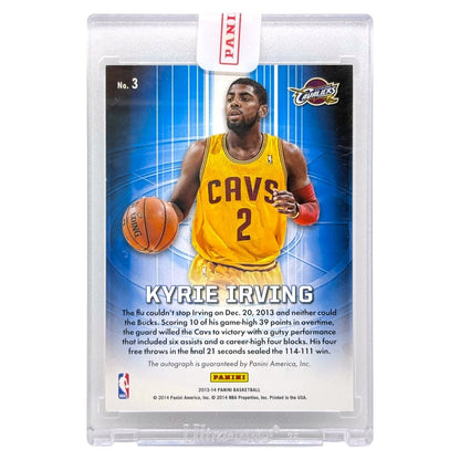 未開封品 PANINI NBAカード SUPERSTAR SIGNATURES KYRIE IRVING CAVALIERS #3 中古 IT1