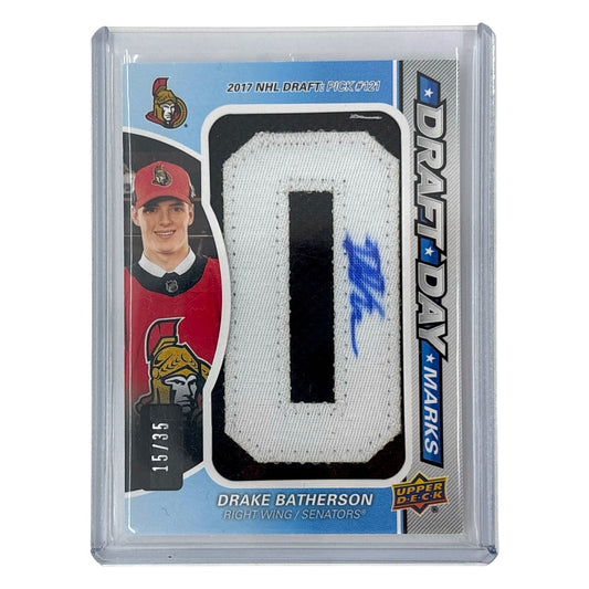 UPPER DECK NHLカード SP GAME USED DRAKE BATHERSON SENATORS 15/35 #DDM-DB 中古 IT1