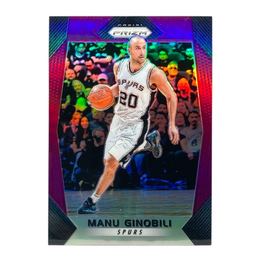 PANINI NBAカード PRIZM MANU GINOBILI SAN ANTONIO SPURS /75 #297 中古 IT2