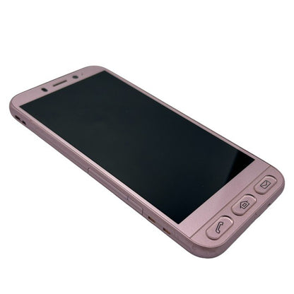 SHARP シャープ シンプルスマホ4 32GB 704sh スマートフォン スマホ 高齢者向け 本体 ピンク 中古 W４