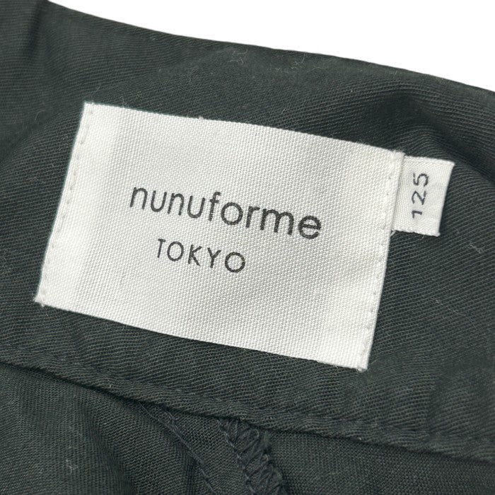 nunuforme ヌヌフォルム ワンサイドテープサロペット 125cm キッズ サロペット かわいい 女の子 子供服 中古 W４