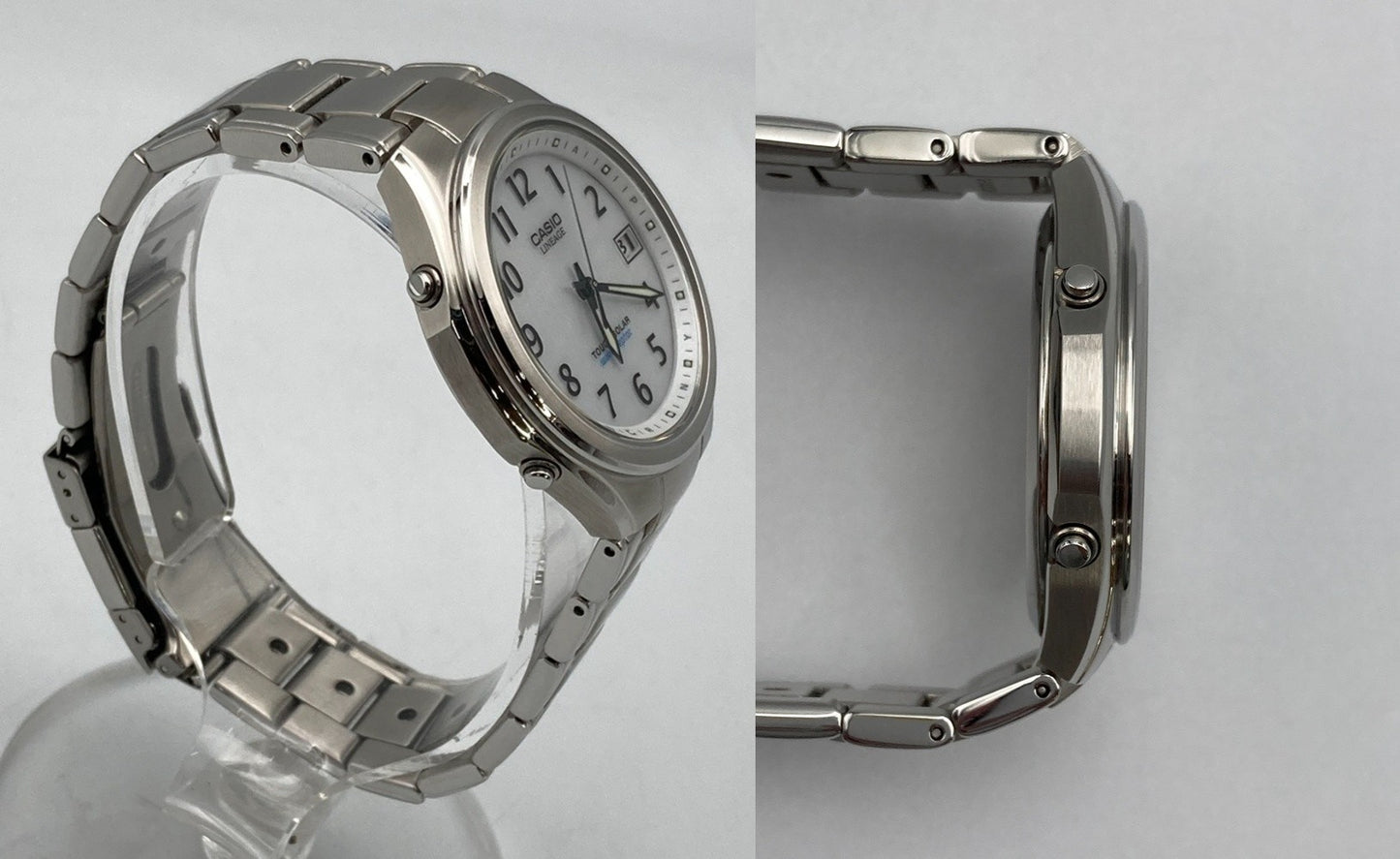 [カシオ]CASIO 腕時計 リニエージ 電波ソーラー LIW-120DEJ-7A2JF 中古 D4