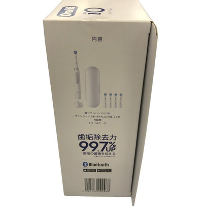 BRAUN ブラウン オーラルB series4 電動歯ブラシ iO4 iOG41A61KWTC クワイトホワイト デンタルケア 充電式 中古 Y1