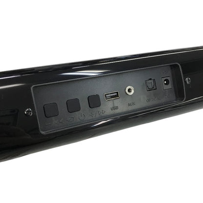 FUNLOGY Sound3 / サウンドバー2.1ch / 総合80W / Bluetooth対応/ワイヤレス/テレビ用/スマホ/ホームシアター 中古 Y1