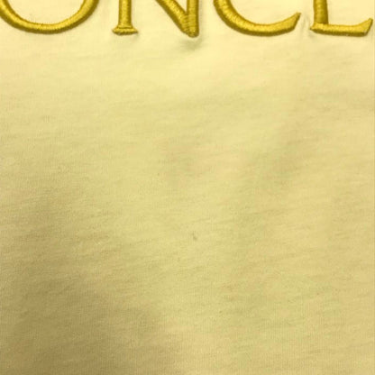 MONCLER モンクレール Tシャツ レディース 半袖 コットン ロゴ 刺繍 ワッペン イエロー XSサイズ J10938C00006 中古 T1