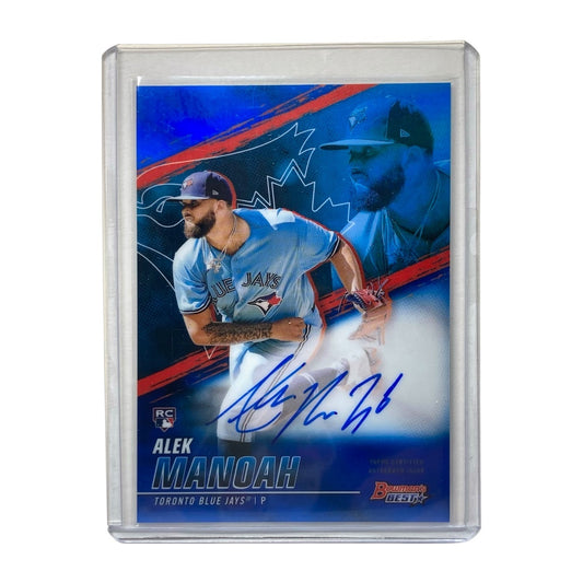 TOPPS MLBカード BOWMAN'S BEST ALEK MANOAH BLUE JAYS 036/150 #B21-AMA 中古 IT2