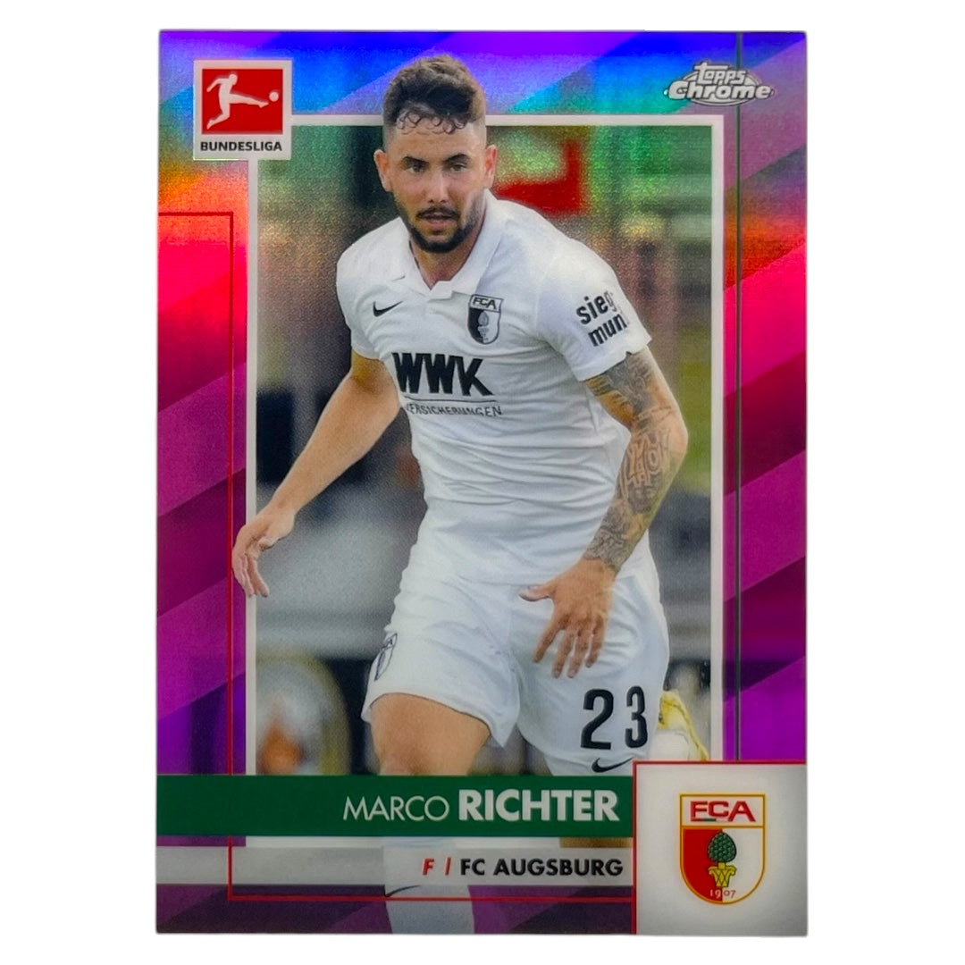 TOPPS サッカーカード CHROME MARCO RICHTER AUGSBURG /75 #1 中古 IT2