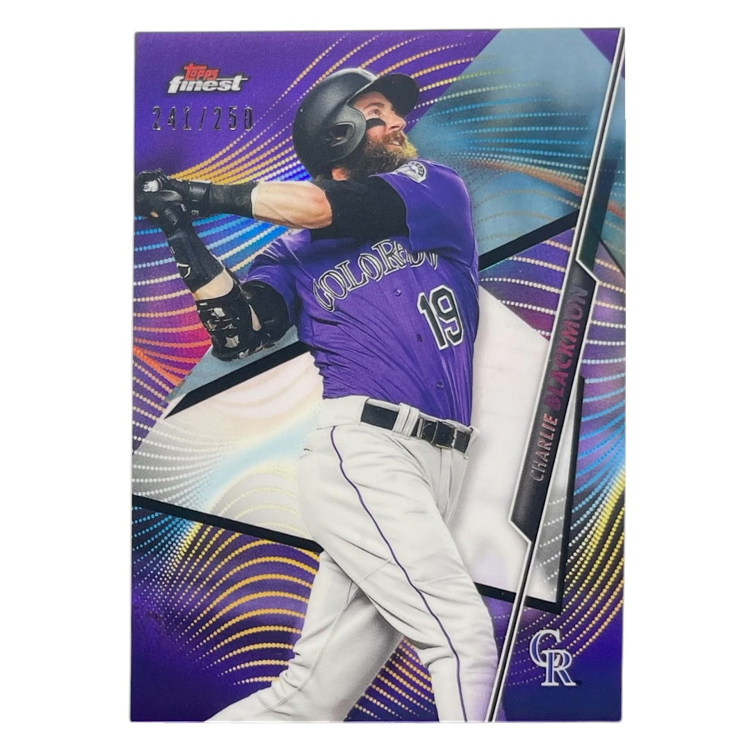 TOPPS MLBカード FINEST CHARLIE BLACKMON COLORADO ROCKIES /250 #23 中古 IT2
