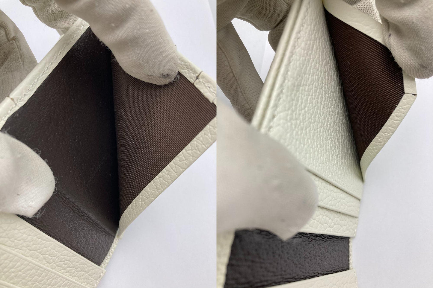 YOSHINA よしな コンパクト二つ折り財布 中古 D4