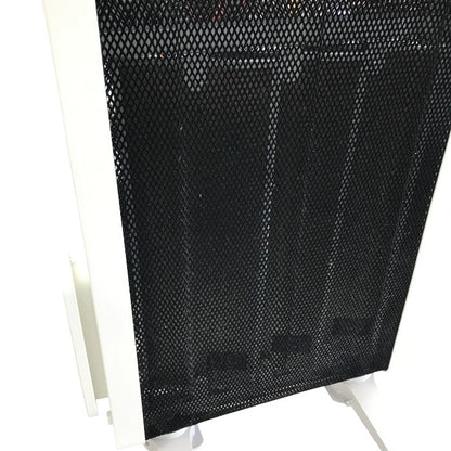 siroca シロカ 遠赤軽量ヒーター ホワイト 電気ストーブ 静音 10畳まで キャスター付き SN-M351 中古 Y1