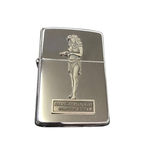 ZIPPO Hawaiian Hula Girl ハワイアン フラガール 中古 Y1