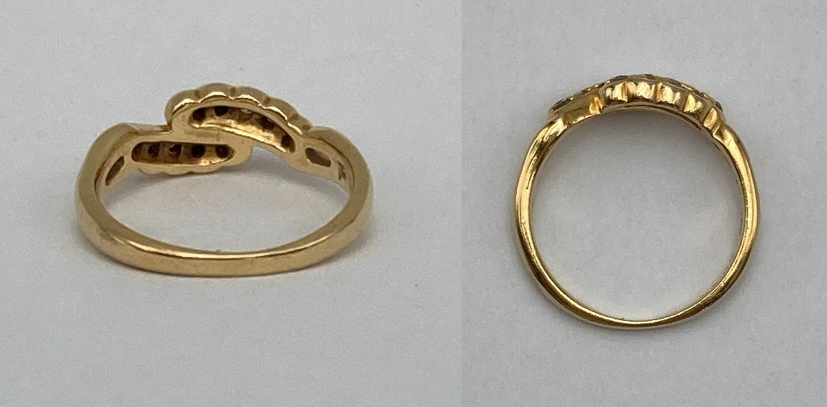 K18 ポーラ ダイヤ0.20ct リング 12号 中古 D4