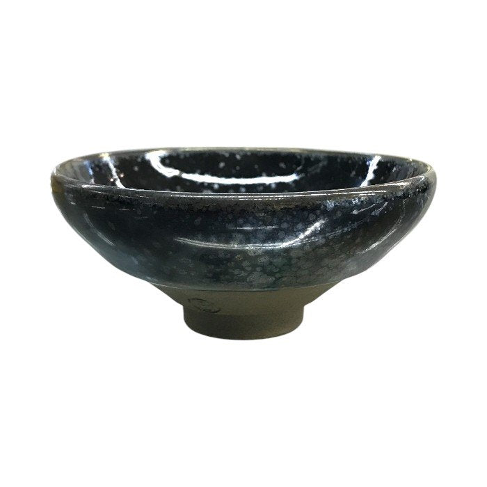 陶葊 土渕善亜貴 油滴天目 盃 京都 清水焼 陶あん 猪口 ぐい飲み 中古 T1