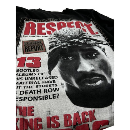 SHAKE WEAR TUPAC シャカウェア プリント 長袖シャツ M メンズ ヒップホップ 2PAC 2パック トップス 中古 W４