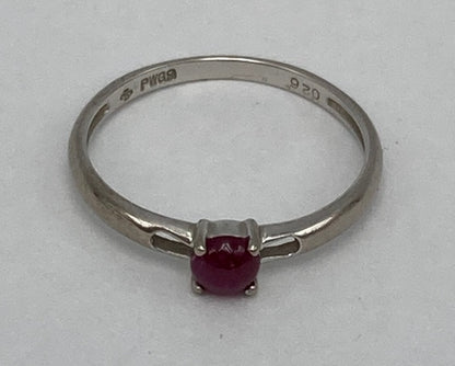 ジュエリーマキ PWG9 パラホワイトゴールド リング 5号 中古 D4