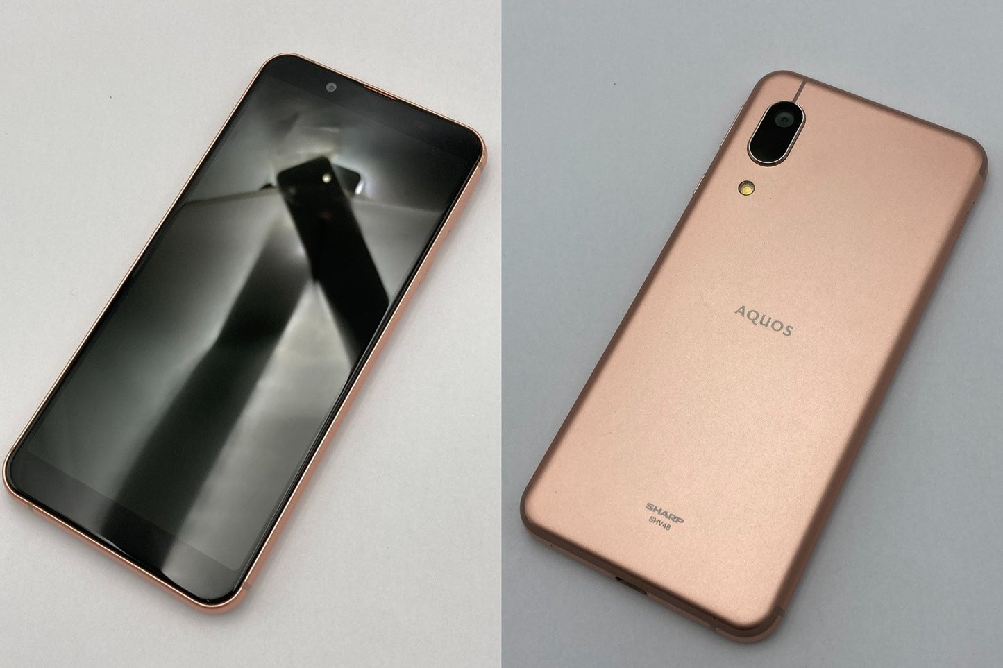 【AU】 シャープ AQUOS sense 3 basic SHV48 スマートフォン 中古 D4