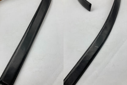 GUCCI グッチ レザー バックルベルト 90cm メンズ 223901 中古 D4