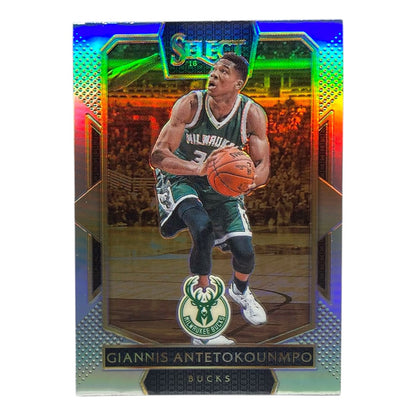 PANINI NBAカード SELECT PRIZM GIANNIS ANTETOKOUNMPO MILWAUKEE BUCKS #205 中古 IT2
