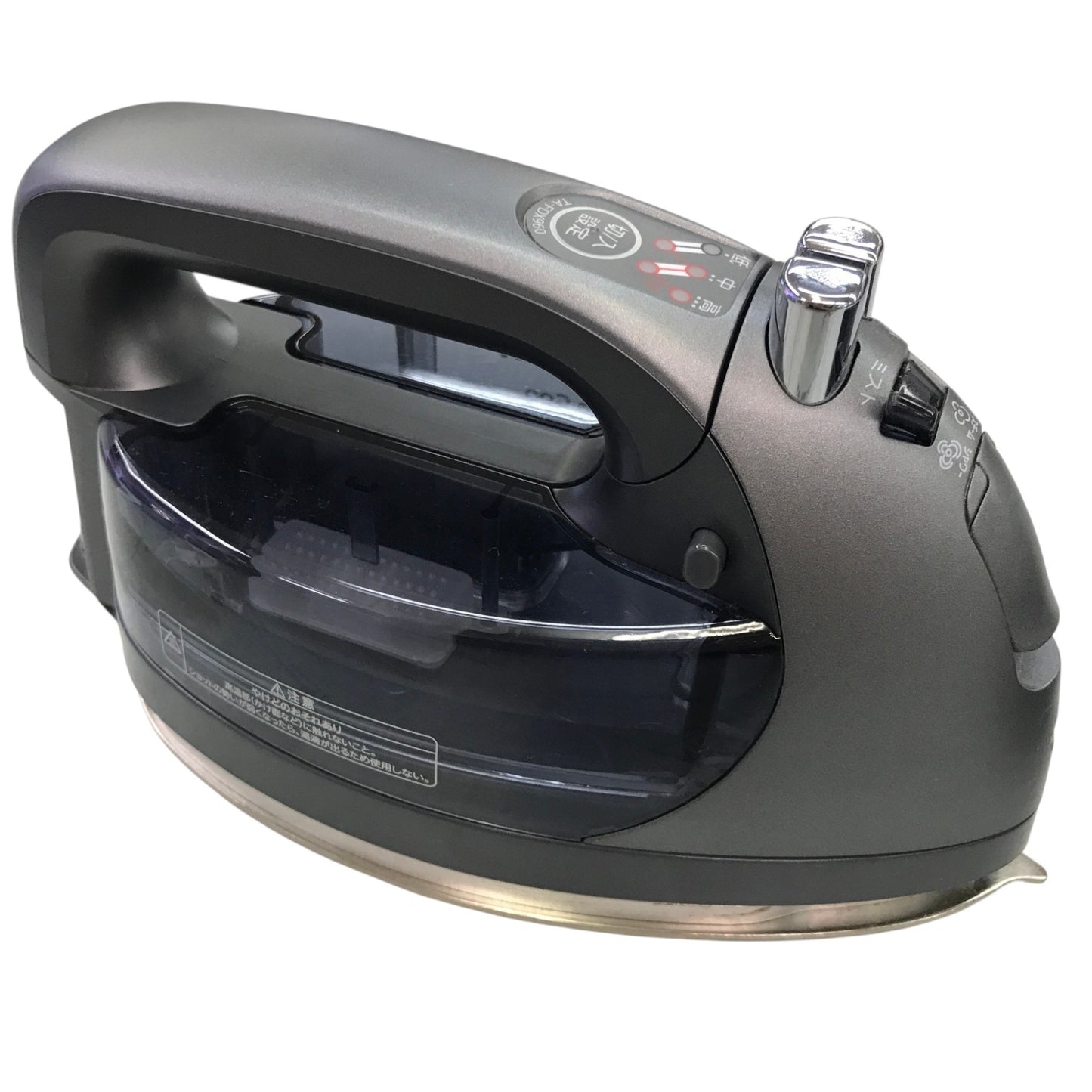 東芝 TOSHIBA コードレススチームアイロン ラクル La・Coo ラクー ブラックスチール TA-FDX960(K) 中古 Y1