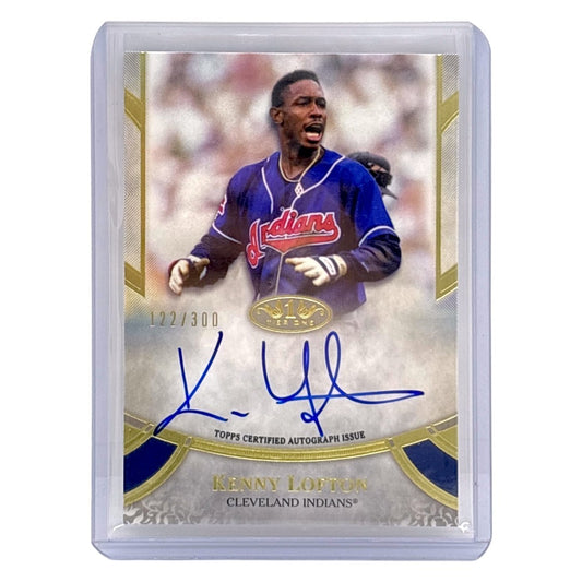 TOPPS MLBカード TIER ONE KENNY LOFTON CLEVELAND INDIANS /300 #PPA-KL 中古 IT1