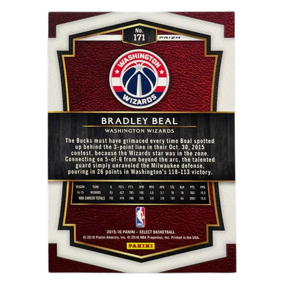 PANINI NBAカード SELECT PRIZM BRADLEY BEAL WIZARDS #171 中古 IT2