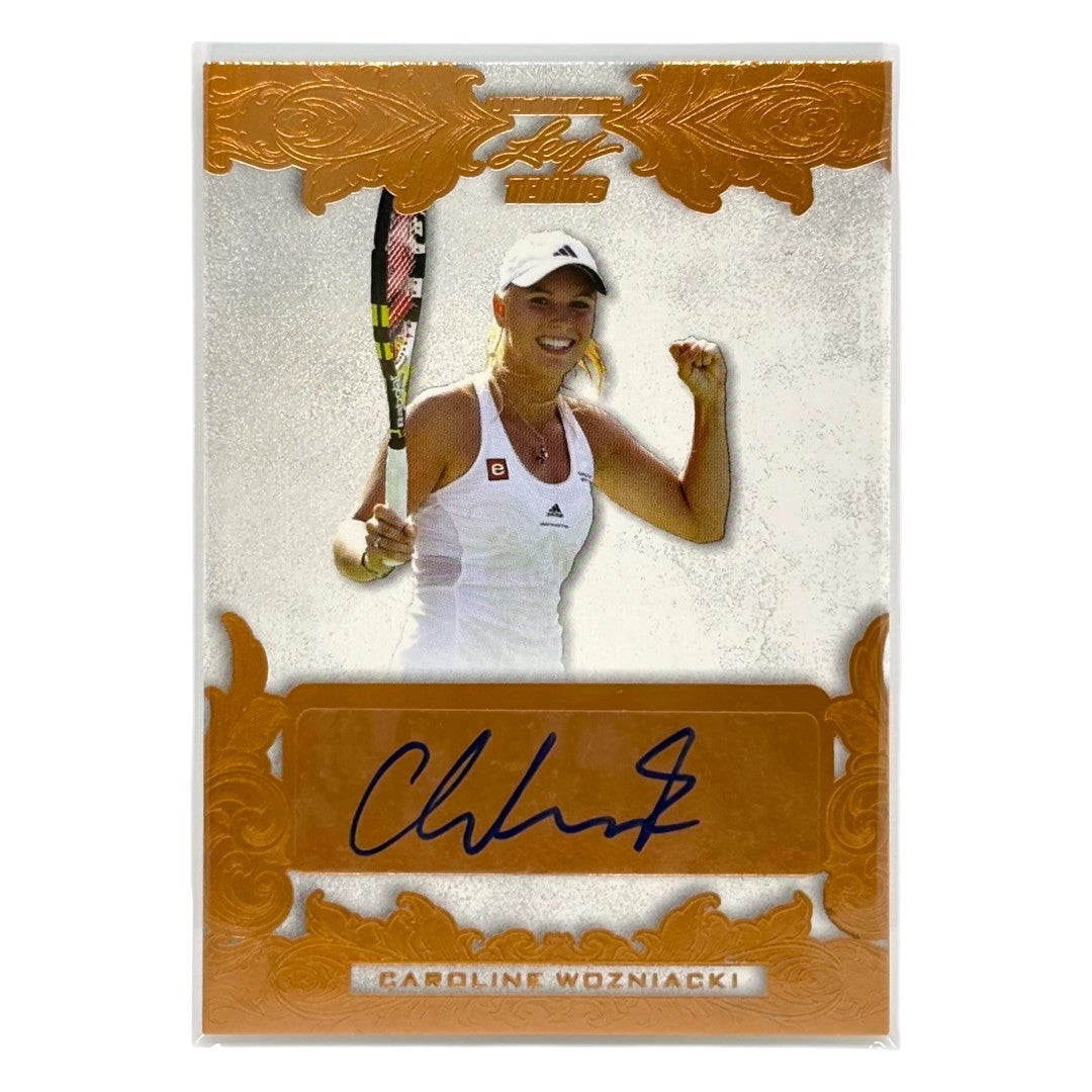 Leaf テニスカード ULTIMATE TENNIS CAROLINE WOZNIACKI #BA-CW1 中古 IT1