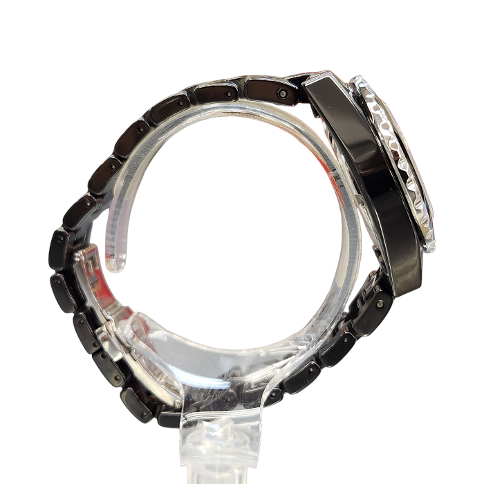 TECHNOS テクノス 腕時計 レディース アナログ クォーツ セラミック ブラック T9906BB 中古 T1