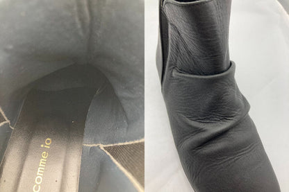 io comme io イオコムイオ サイドゴア ショートブーツ 23.0cm 中古 D4