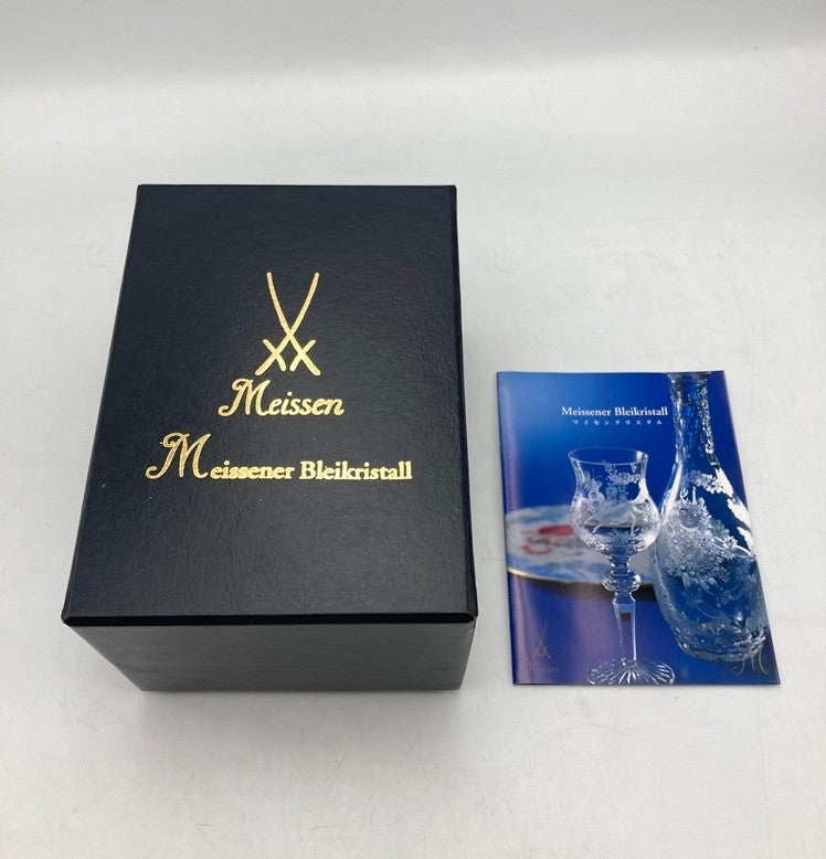 Meissen マイセンクリスタル キャット 置物 中古 D4