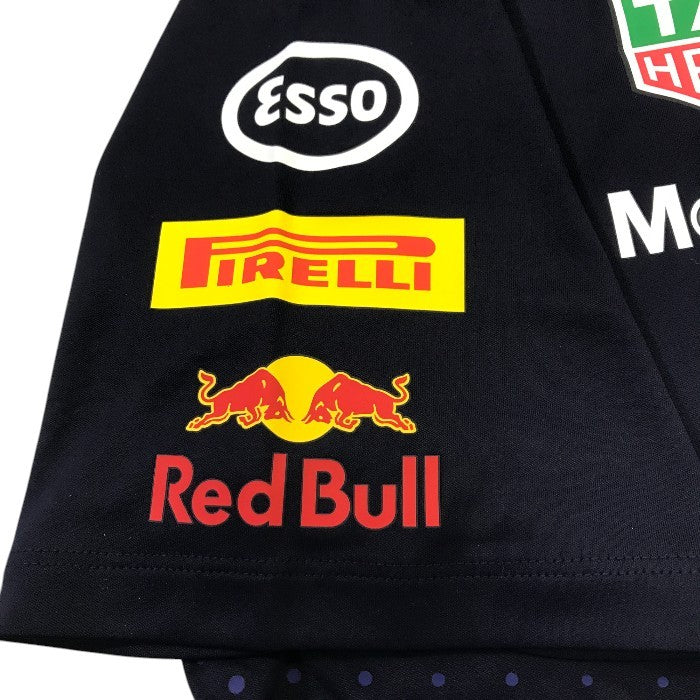 PUMA プーマ Red Bull Honda レッドブルレーシング チーム Tシャツ 2021 メンズ ホンダ F1 レーシング Lサイズ ナイトスカイ 763112 中古 TK1