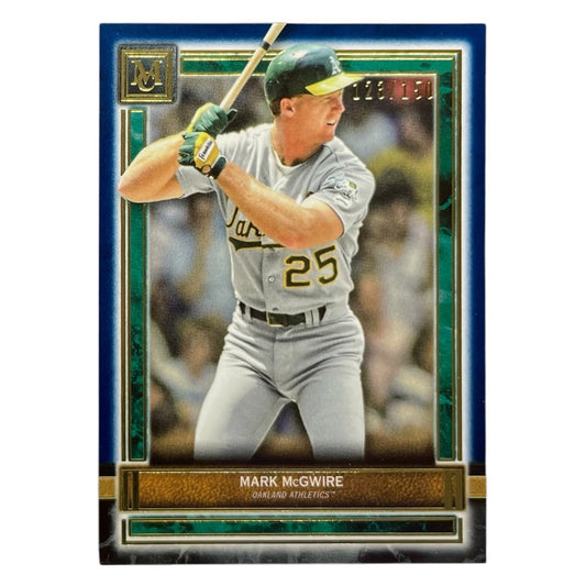TOPPS MLBカード MUSEUM COLLECTION MARK MCGWIRE OAKLAND ATHLETICS /150 #50 中古 IT2