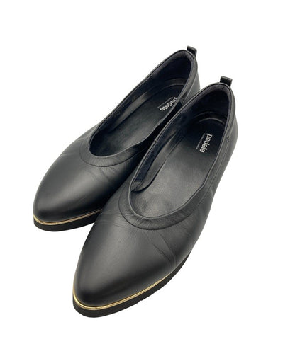 ASICS pedala ペダラ ポインテッドトゥ コンフォートシューズ 1212A182-001 サイズ23.5cm 中古 D4