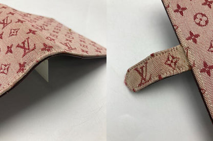 LOUIS VUITTON ルイヴィトン モノグラムミニ アジェンダPM 手帳カバー R20912 中古 D4