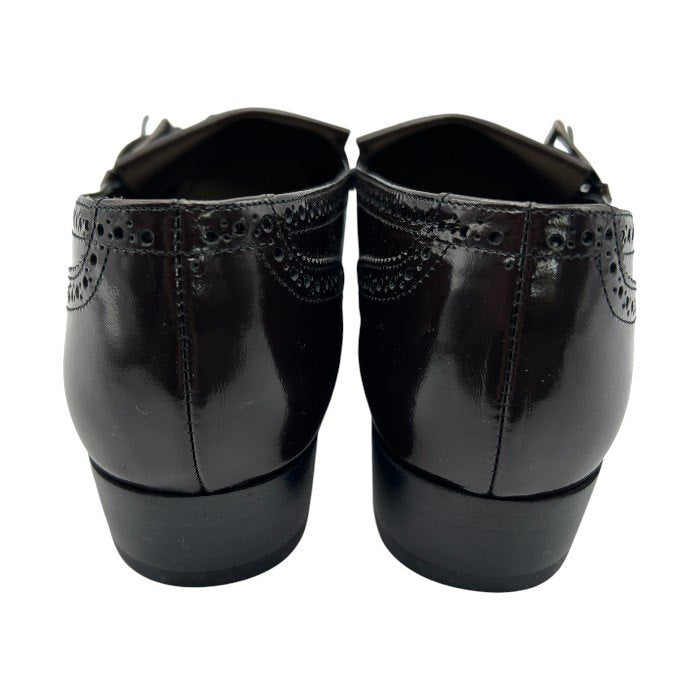 MARGARET HOWELL idea マーガレットハウエル アイデア タッセル ローファー 24 1/2 靴 シューズ レディース エナメル レザー 中古 W４