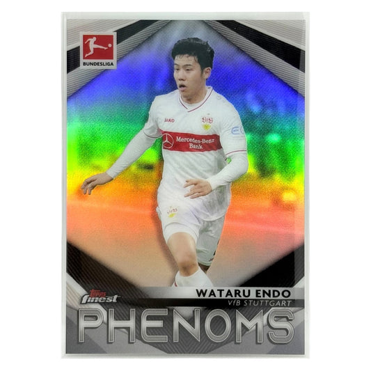 TOPPS サッカーカード FINEST WATARU ENDO STUTTGART #FPH-WE 中古 IT1