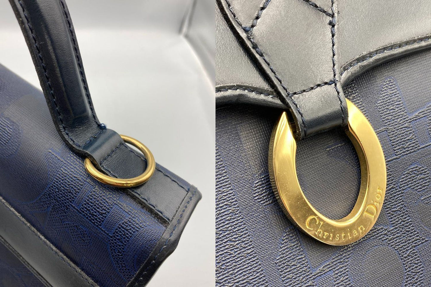 Christian Dior クリスチャンディオール オールドディオール トロッター 2WAY バッグ 中古 D4
