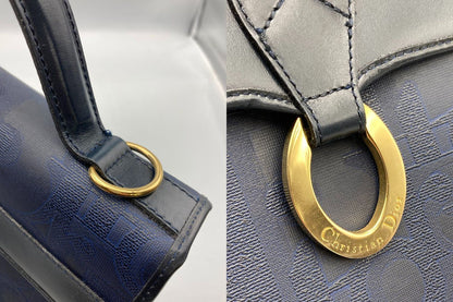 Christian Dior クリスチャンディオール オールドディオール トロッター 2WAY バッグ 中古 D4