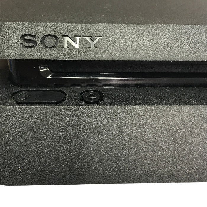 SONY PlayStation プレイステーション4 本体 ジェット・ブラック 500GB HDR スロットイン CUH-2100AB01 中古 T1