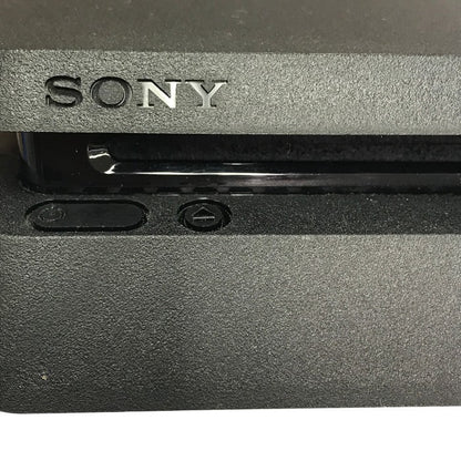 SONY PlayStation プレイステーション4 本体 ジェット・ブラック 500GB HDR スロットイン CUH-2100AB01 中古 T1