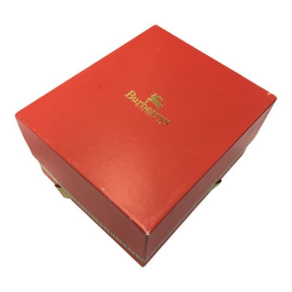 BURBERRY バーバリー ベア ぬいぐるみ ハンカチセット ノバチェック クマ タオル地 インテリア 手足可動 ベージュ 中古 T1
