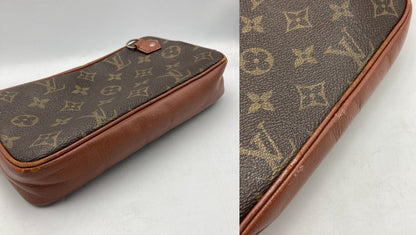 LOUIS VUITTON ルイヴィトン モノグラム 旧型 ポシェットマルリー バンドリエール M51828 中古 D4
