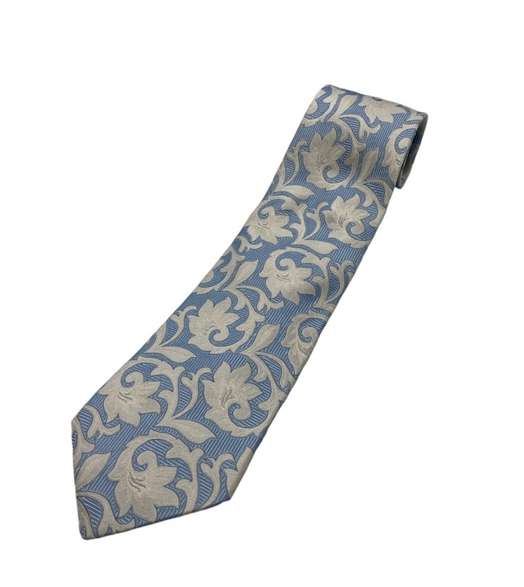 VERSACE ヴェルサーチェ (ヴェルサーチ）花柄 ネクタイ 中古 D4