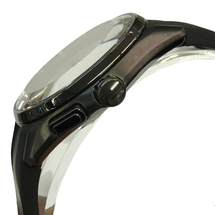 CITIZEN シチズン エコドライブ 腕時計 ユニセックス アナログ ソーラー Eco-Drive チタン Bluetooth ブラック/グレー W410MV-02 C 中古 T1