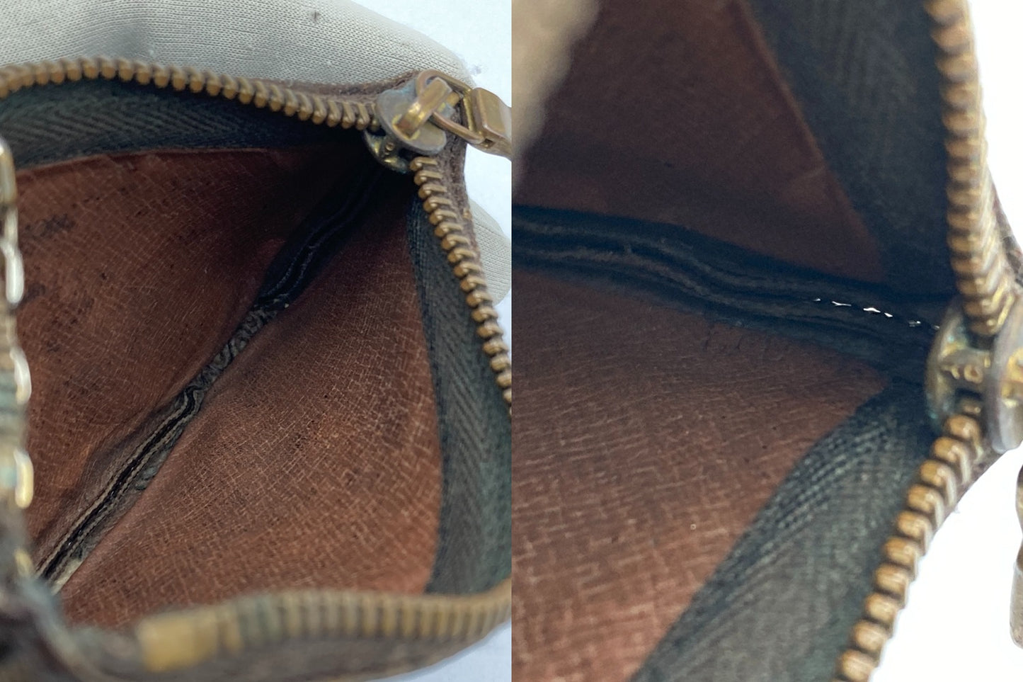 LOUIS VUITTON ルイヴィトン モノグラム ポシェット・クレ コインケース キーケース M62650 中古 D4