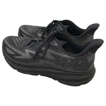 HOKA ONE ONE ホカオネオネ ランニングシューズ クリフトン 9/1127895 ブラック 31cm 中古 Y1