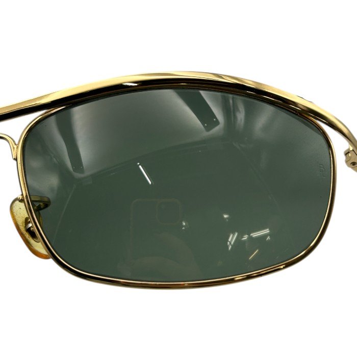 Ray-Ban レイバン サングラス 0RB3119M OLYMPIAN I DELUXE GOLD 日本 62 (FREE サイズ) 眼鏡 メンズ オリンピアン デラックス 中古 W４