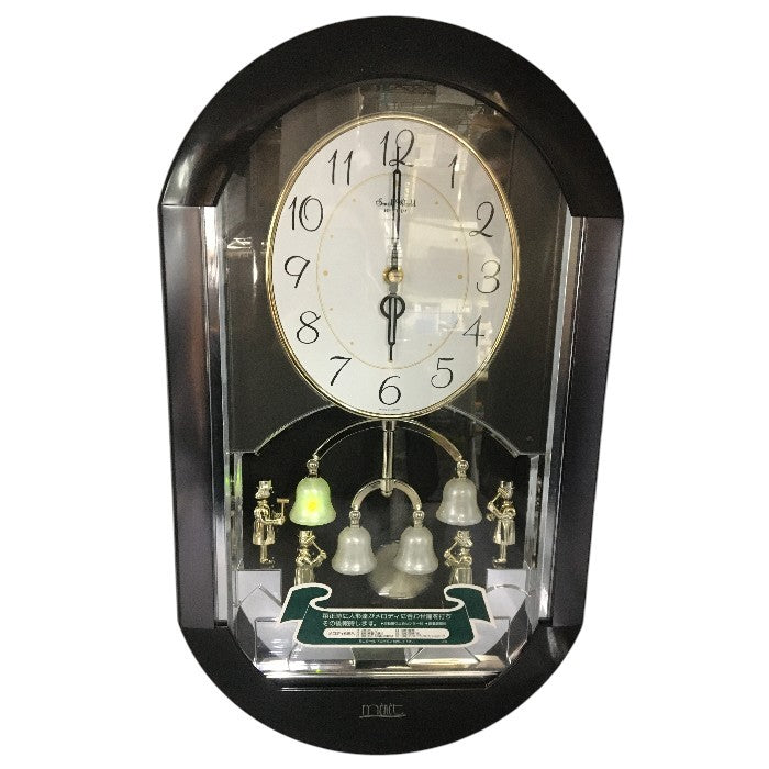リズム時計工業 スモールワールド メネット カラクリ時計 4MH688RH 02 中古 Y4