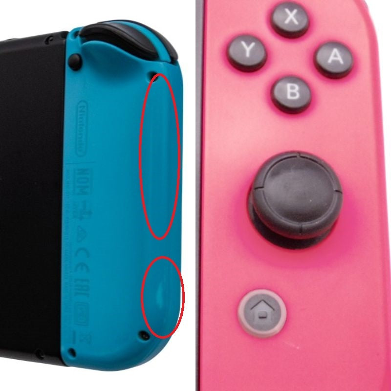 任天堂 Nintendo Switch 本体 (ニンテンドースイッチ) Joy-Con (L) ネオンブルー/ (R) ネオンレッド HAC-001 中古 a1